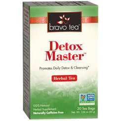 Detox Master Herbal Tea, 20 Tea Bags, Bravo Tea Online now