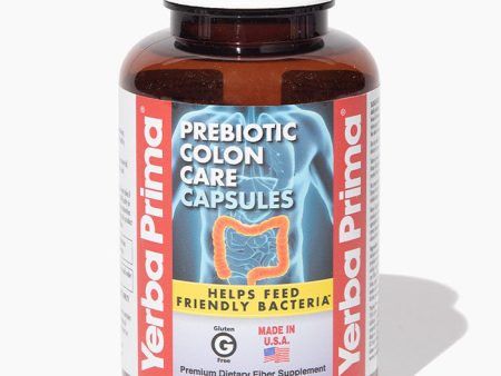 Prebiotic Colon Care Caps, 180 Capsules, Yerba Prima Sale