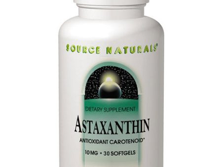 Astaxanthin 2 mg, 30 Softgels, Source Naturals Online Hot Sale