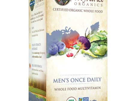 mykind Organics Men Once Daily, Value Size, 60 Tablets, Garden of Life For Sale