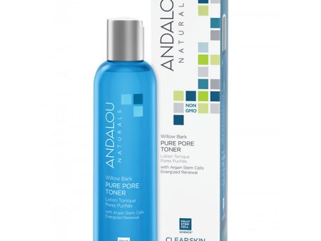 Willow Bark Pure Pore Toner, 6 oz, Andalou Naturals Supply