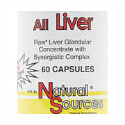 All Liver, 60 Capsules, Natural Sources Discount