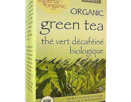 Imperial Organic Decaf Green Tea, 18 Tea Bags, Uncle Lee s Tea Sale