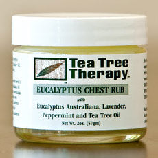 Tea Tree Oil Eucalyptus Chest Rub, 2 oz, Tea Tree Therapy For Cheap