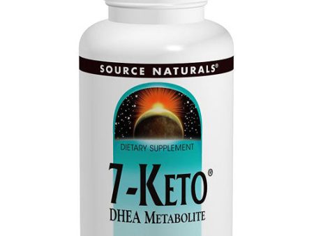 7-Keto DHEA 100 mg, 30 Tablets, Source Naturals on Sale