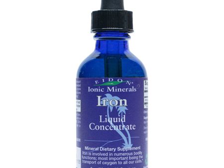 Liquid Iron Concentrate, 2 oz, Eidon Ionic Minerals Sale