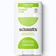 Deodorant Stick, Bergamot & Lime, 2.65 oz, Schmidt s Deodorant Online now