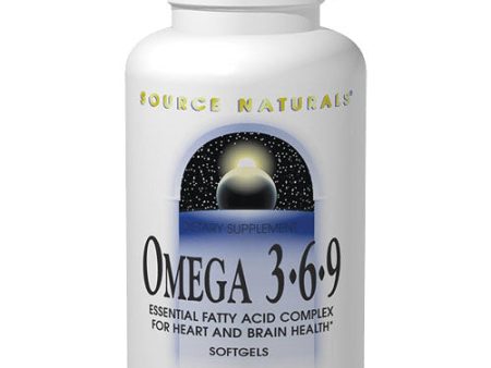 Omega 3, 6, 9 EFA Complex, 120 Softgels, Source Naturals Online