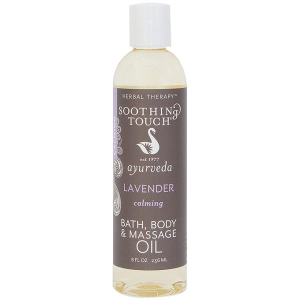 Bath, Body & Massage Oil, Lavender, 8 oz, Soothing Touch Fashion