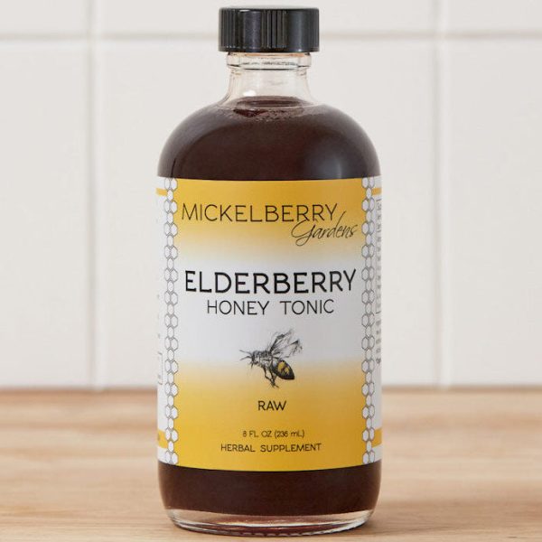 Elderberry Honey Tonic, Value Size, 8 oz, Mickelberry Gardens Supply