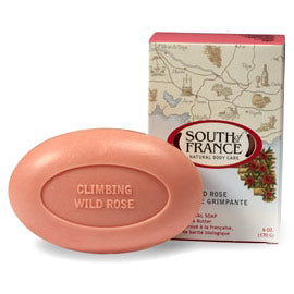 French Milled Vegetable Bar Soap, Climbing Wild Rose, 6 oz, South of France Hot on Sale