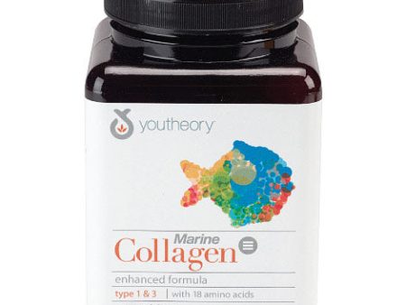 Youtheory Marine Collagen Enhanced Formula, Type 1 & 3 with 18 Amino Acid, 160 Tablets, Nutrawise Corporation For Cheap