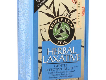 Herbal Laxative Tea, 20 Tea Bags, Triple Leaf Tea Online