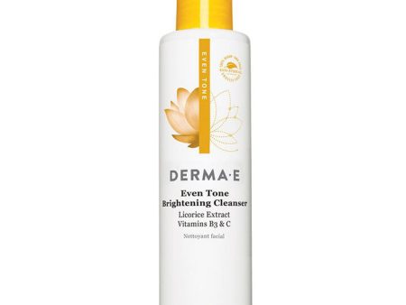 Derma E Even Tone Brightening Cleanser, 6 oz Fashion