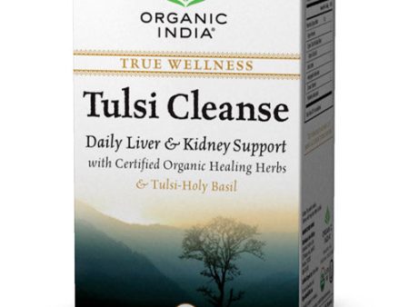 Tulsi Cleanse, True Wellness Tea, 18 Tea Bags, Organic India Discount