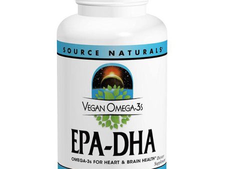 Vegan Omega-3s EPA DHA 300 mg, Value Size, 90 Vegetarian Softgels, Source Naturals Discount