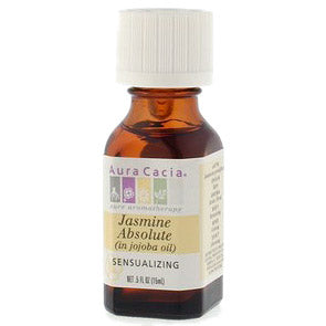 Precious Essential Oil Jasmine Absolute w Jojoba .5 fl oz from Aura Cacia Online now