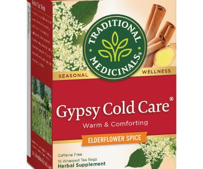 Gypsy Cold Care Tea, 16 Tea Bags, Traditional Medicinals Teas Online