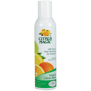 Odor Eliminating Air Freshener, Tropical Citrus Blend, 7 oz, Citrus Magic Cheap