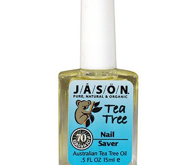 Tea Tree Oil Nail Saver .5 oz, Jason Natural For Cheap