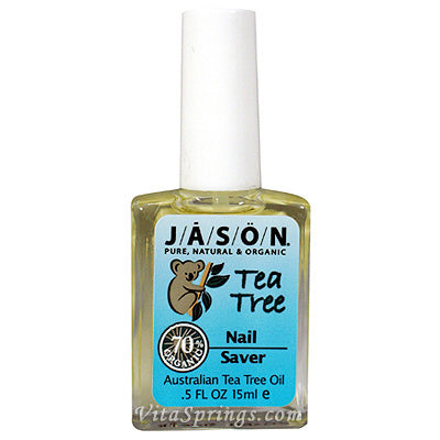 Tea Tree Oil Nail Saver .5 oz, Jason Natural For Cheap