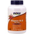 Vitamin K-2 100 mcg, 250 Veg Capsules, NOW Foods Online