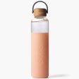 Glass Water Bottle, Blush, 25 oz, Soma For Sale