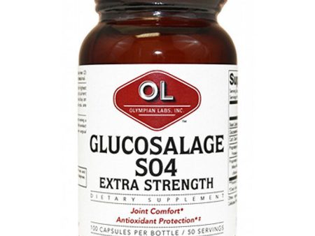 Glucosalage S04 Extra Strength, Powerful Joint Formula, 100 Capsules, Olympian Labs Online