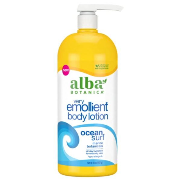 Very Emollient Body Lotion, Ocean Surf, 32 oz, Alba Botanica on Sale