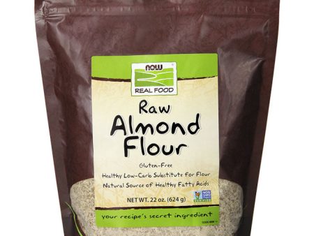 Raw Almond Flour, Non-GMO, 22 oz, NOW Foods Cheap