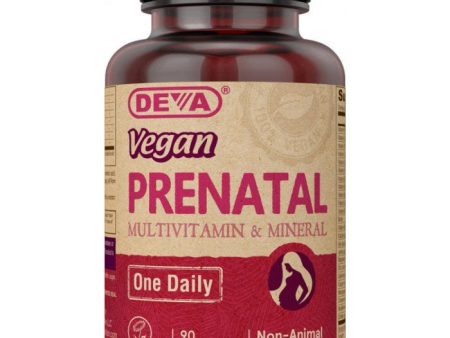 Vegan Prenatal Multivitamin & Mineral, 90 Tablets, Deva Nutrition Hot on Sale