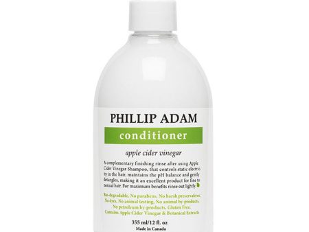 Apple Cider Vinegar Conditioner, 12 oz, Phillip Adam Online Sale