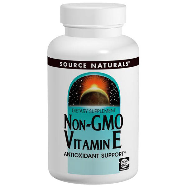 Vitamin E Non-GMO 400 IU, 120 Tablets, Source Naturals Cheap