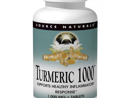 Turmeric 1000, 30 Tablets, Source Naturals Online Hot Sale