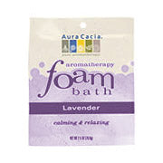 Aromatherapy Foam Bath Lavender, 2.5 oz Pouch, Aura Cacia Discount