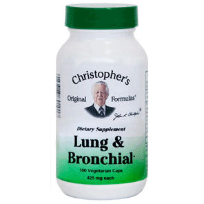 Lung & Bronchial Capsule, 100 Vegicaps, Christopher s Original Formulas Online