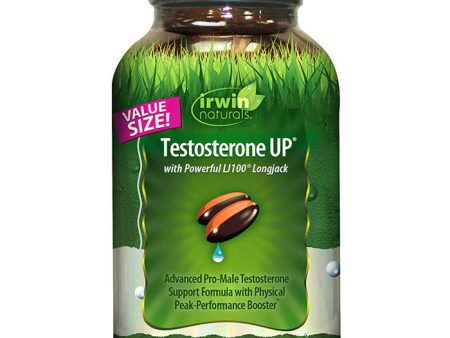 Testosterone UP, Value Size, 120 Liquid Soft-Gels, Irwin Naturals For Sale