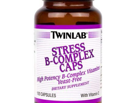 TwinLab Stress B-Complex with Vitamin C, 100 Capsules on Sale