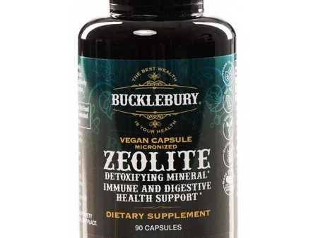 Zeolite Detoxifying Mineral Vegan Capsules, 90 Capsules, Bucklebury Hot on Sale