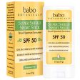 Super Shield Sport Stick Sunscreen SPF 50, 0.6 oz, Babo Botanicals For Cheap