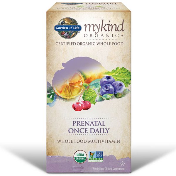 mykind Organics Prenatal Once Daily, 30 Organic Tablets, Garden of Life Fashion