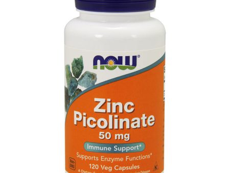 Zinc Picolinate 50mg 120 Caps, NOW Foods Sale