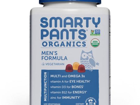 Organic Men s Formula, 120 Vegetarian Gummies, SmartyPants Vitamins For Discount