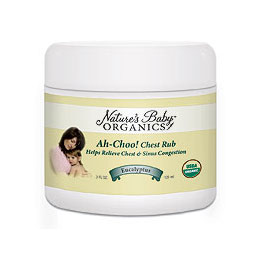 Organic Ah-Choo Chest Rub - Eucalyptus, 2 oz, Nature s Baby Organics Sale