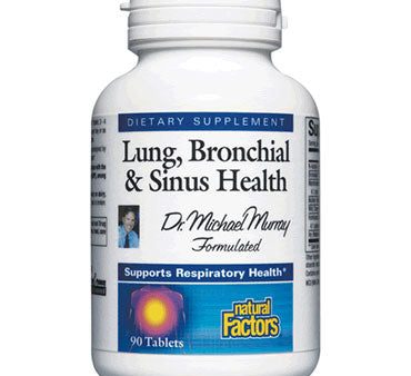 Dr. Murray s Lung, Bronchial & Sinus, 90 Tablets, Natural Factors Hot on Sale