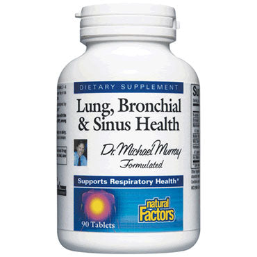 Dr. Murray s Lung, Bronchial & Sinus, 90 Tablets, Natural Factors Hot on Sale