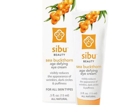 Sea Buckthorn Age Defying Eye Cream, 15 ml, Sibu Beauty For Cheap