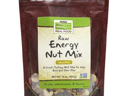 Raw Energy Nut Mix, Unsalted, 1 lb, NOW Foods Hot on Sale