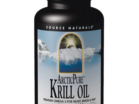 ArcticPure Krill Oil (Arctic Pure) 500mg, 60 Softgels, Source Naturals Cheap