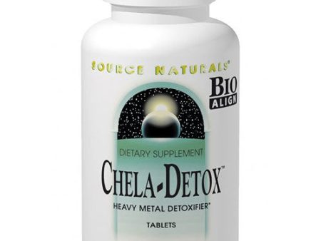 Chela-Detox, Heavy Metal Detoxifier, 60 Tablets, Source Naturals Fashion